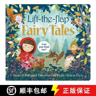 【3-4周达】Lift the Flap: Fairy Tales: Search for Your Favorite Fairytale Characters [9780312520595]