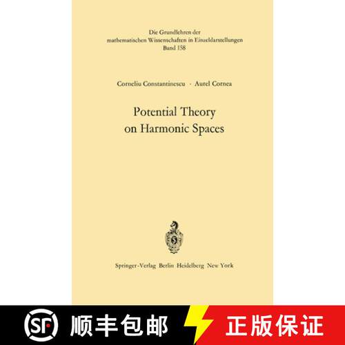 【3-4周达】Potential Theory on Harmonic Spaces (Softcover reprint of the original 1st ed. 1972) [9783642654343]