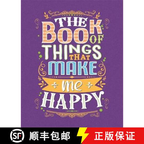 【3-4周达】Book of Things That Make Me Happy [9781800224582]