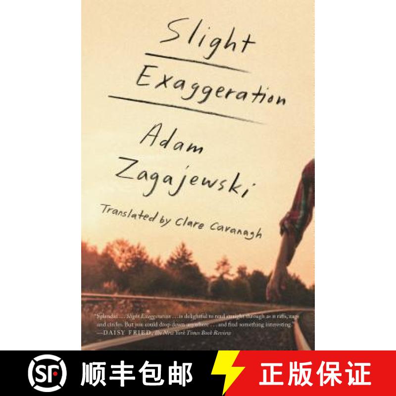 【3-4周达】Slight Exaggeration: An Essay [9780374537517]