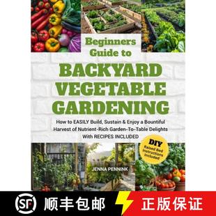 Gardening How EASILY Guide Backyard 9798348519544 Bo... Beginners Vegetable Sustain Build Enjoy 4周达