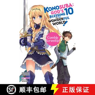Novel Light Scramble This World Blessing 9781975332341 ... Konosuba 4周达 Vol. God Gamble Wonderful