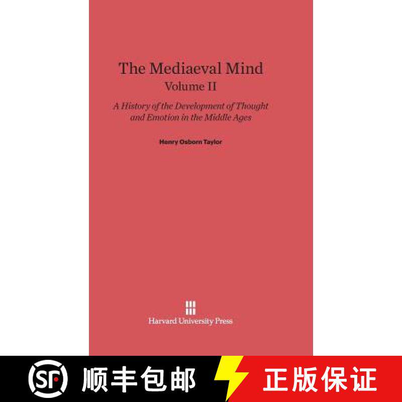 预订 The Mediaeval Mind: A History of the Development of Thought and Emotion in the Middle Ages, Volu... [9780674289772]