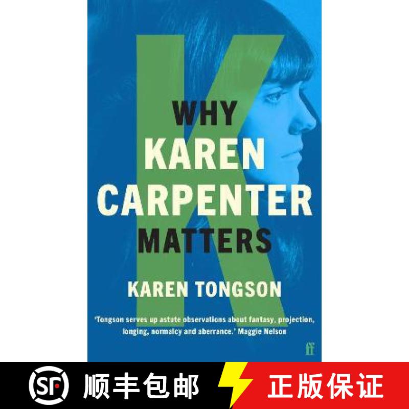 【3-4周达】Why Karen Carpenter Matters [9780571369003]