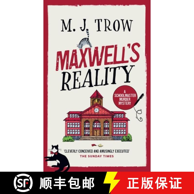 【3-4周达】Maxwell's Reality: a gripping British cozy mystery with plenty of twists [9781805730026]