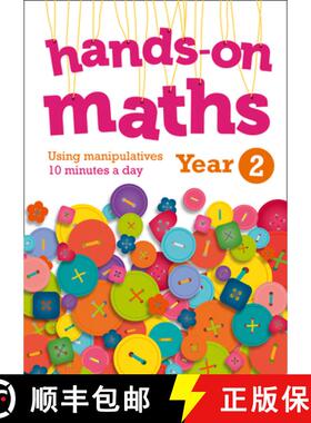 【3-4周达】Year 2 Hands-On Maths: 10 Minutes of Concrete Manipulatives a Day for Maths Mastery [9780008266967]