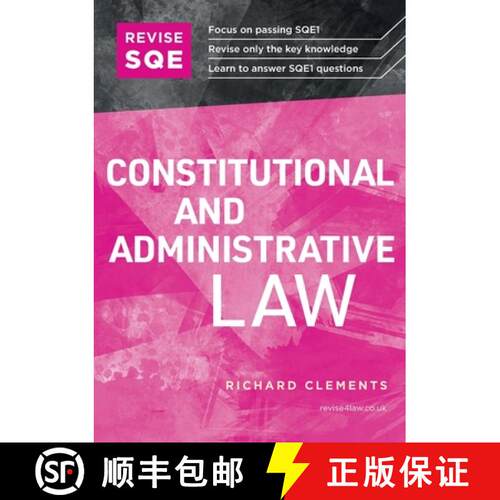 【3-4周达】Revise SQE Constitutional and Administrative Law: SQE1 Revision Guide 2nd ed [9781914213595]