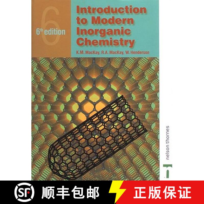 【3-4周达】Introduction to Modern Inorganic Chemistry, 6th Edition [9780748764204]
