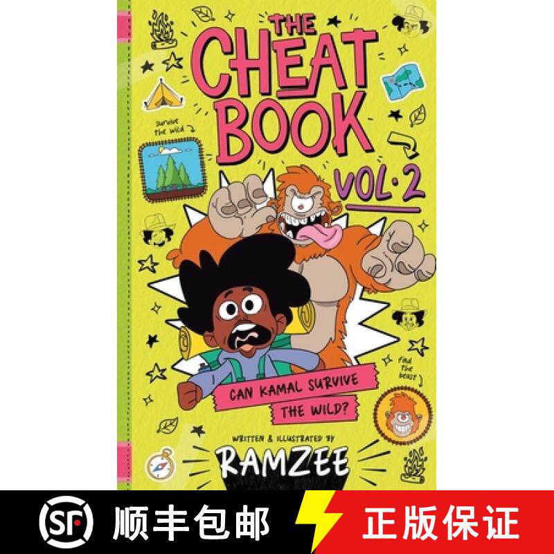 【3-4周达】The Cheat Book (vol.2) : A laugh-out-loud illustrated series for kids [9781444973419]