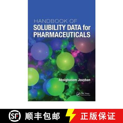 【3-4周达】精装 Handbook of Solubility Data for Pharmaceuticals [9781439804858]