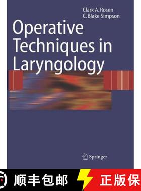 【3-4周达】Operative Techniques in Laryngology (Softcover reprint of the original 1st ed. 2008) (Soft... [9783662517901]