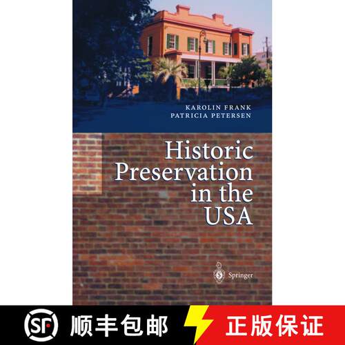 【3-4周达】精装 Historic Preservation in the USA [9783540417354]