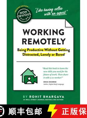 【3-4周达】The Non-Obvious Guide to Working Remotely (Being Productive Without Getting Distracted, Lo... [9781646870448]