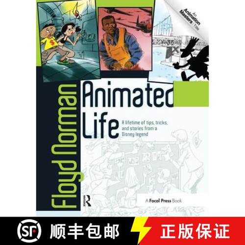 【3-4周达】精装 Animated Life: A Lifetime of Tips, Tricks, Techniques and Stories from an Animation L... [9781138428461]