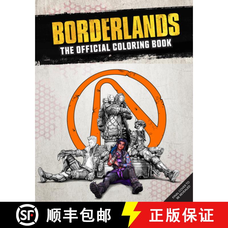【3-4周达】Borderlands: The Official Coloring Book [9798886636505]