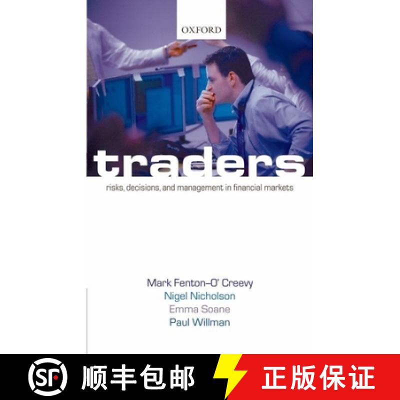 【3-4周达】Traders: Risks, Decisions, and Management in Financial Markets [9780199226450]