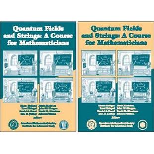 9780821820148 Strings for Quantum 量子场与弦：写给数学家 Course 现货 教程 Fields Mathematicians Volume and