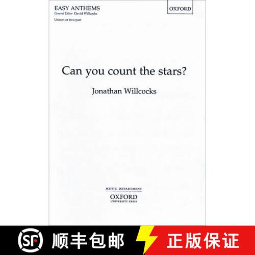 【3-4周达】Can you count the stars?: Unison/two-part version (Unison/two-part version) [9780193511422]