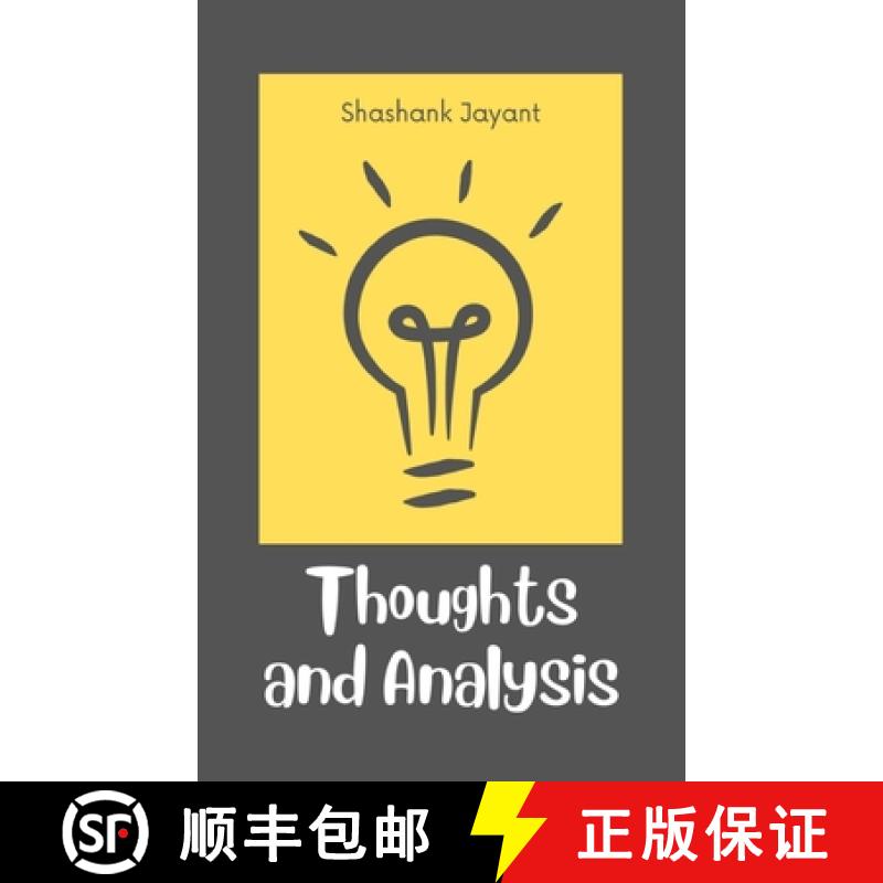 【2-3周达】Thoughts and Analysis [9789395314879]