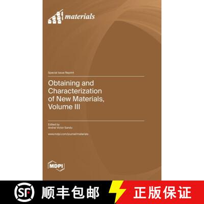 【3-4周达】精装 Obtaining and Characterization of New Materials, Volume III [9783036586717]
