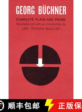 【3-4周达】Georg Buchner: Complete Plays and Prose [9780809007271]