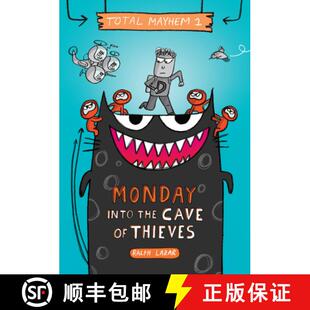 【3-4周达】Monday - Into the Cave of Thieves (Total Mayhem #1) (Library Edition): Volume 1 [9781338770391]