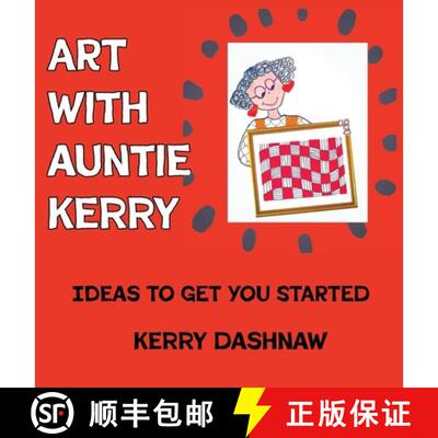【3-4周达】精装 Art With Auntie Kerry [9798234016744]