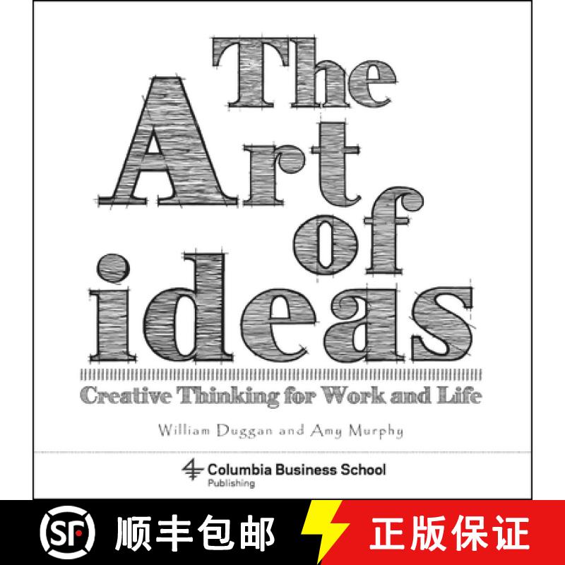 【3-4周达】The Art of Ideas : Creative Thinking for Work and Life [9780231179409]