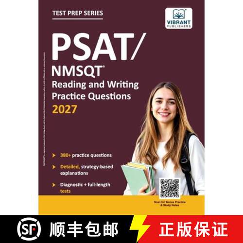 【3-4周达】PSAT/NMSQT Reading and Writing Practice Questions: 380+ Practice Questions with Answer Exp... [9781636517360]