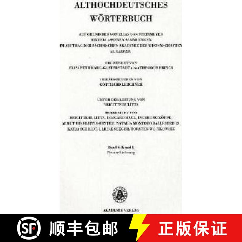 预订 Band V: K-L, 9. Lieferung (Lant Bis Leben) [9783050042374]