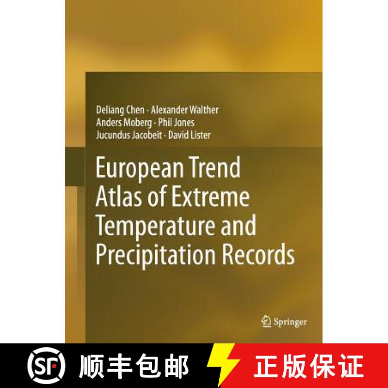 【3-4周达】European Trend Atlas of Extreme Temperature and Precipitation Records [9789402401479]