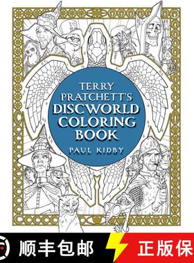 【3-4周达】Terry Pratchett's Discworld Coloring Book [9781481498463]