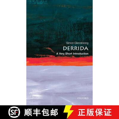 【3-4周达】牛津通识读本：德里达 Derrida: A Very Short Introduction [9780192803450]