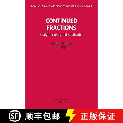 【3-4周达】Continued Fractions: Analytic Theory and Applications - Continued Fractions: Analytic Theo... [9780521101523]