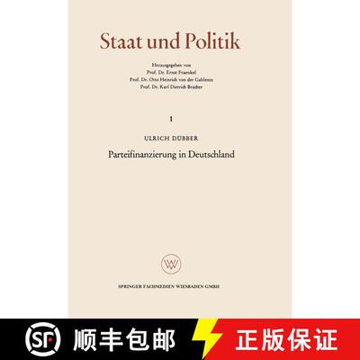 【3-4周达】Parteifinanzierung in Deutschland : Eine Untersuchung über das Problem der Rechenschaftsl... [9783663008996]