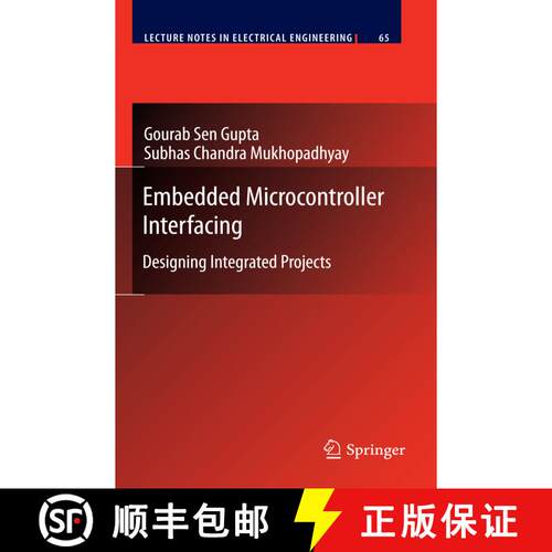 【3-4周达】Embedded Microcontroller Interfacing : Designing Integrated Projects [9783642263842]