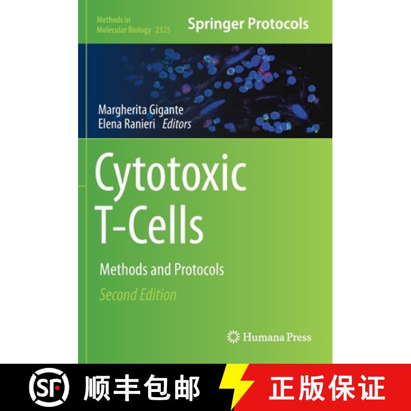 【3-4周达】Cytotoxic T-Cells : Methods and Protocols [9781071615096]