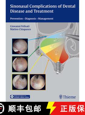 【3-4周达】Sinonasal Complications of Dental Disease and Treatment: Prevention - Diagnosis - Management [9783131997012]