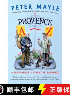 【3-4周达】Provence A-Z: A Francophile's Essential Handbook [9781400095698]