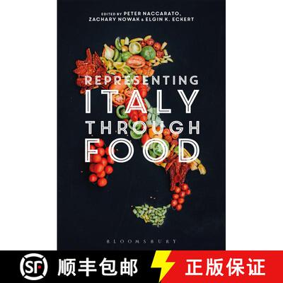 【3-4周达】Representing Italy Through Food [9781474280419]