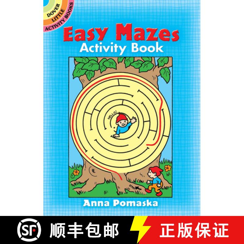 预订 Easy Mazes Activity Book [9780486255316]