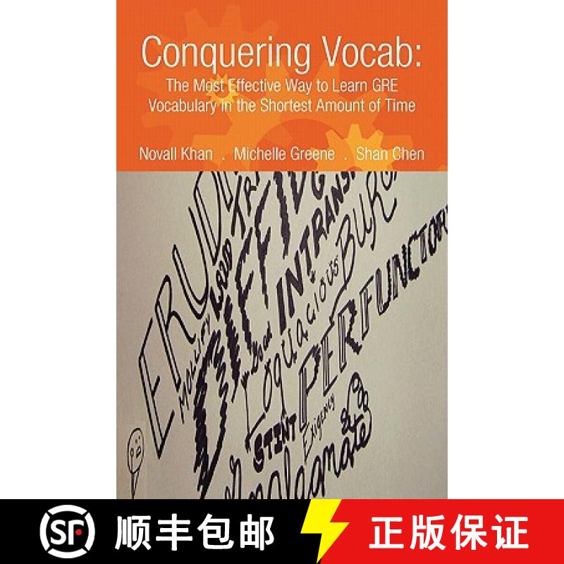 【3-4周达】Conquering Vocab: The Most Effective Way to Learn GRE Vocabulary in the Shortest Amount of... [9780578028996]