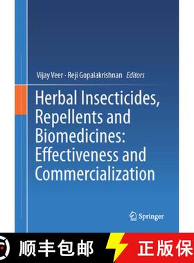 【3-4周达】Herbal Insecticides, Repellents and Biomedicines: Effectiveness and Commercialization [9788132227021]