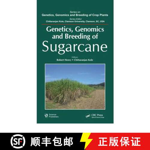 预订 精装 Genetics, Genomics and Breeding of Sugarcane [9781578086849]