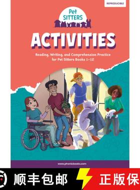 【3-4周达】Phonic Books Pet Sitters Activities: Photocopiable Activities Accompanying Pet Sitters Boo... [9780593844830]