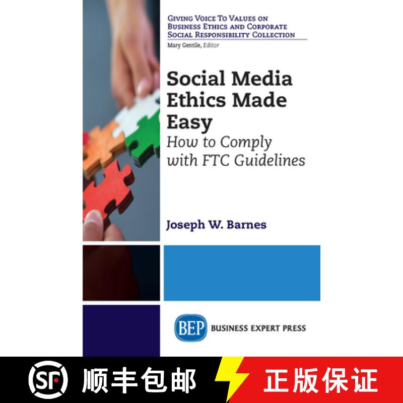 【3-4周达】Social Media Ethics Made Easy: How to Comply with FTC Guidelines [9781606498521]
