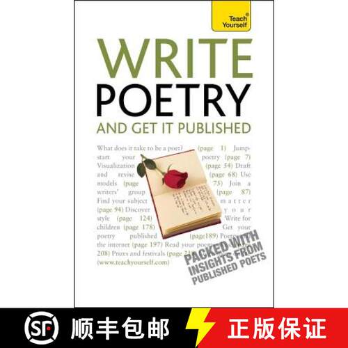【3-4周达】Write Poetry and Get it Published: Find your subject, master your style and jump-start you... [9781444103243]