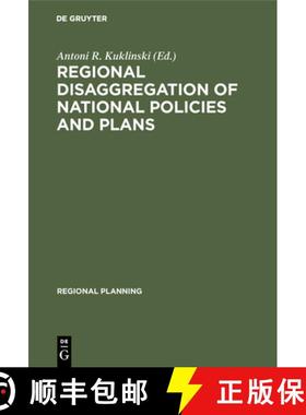预订 Regional disaggregation of national policies and plans [9783111277950]