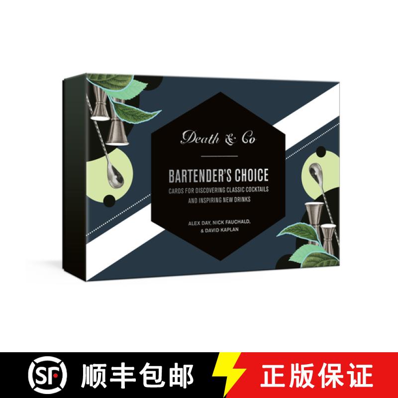 【4周达】Death & Co Bartender's Choice: Cards for Discovering Classic Cocktails and Inspiring New Drinks [9780593581988]