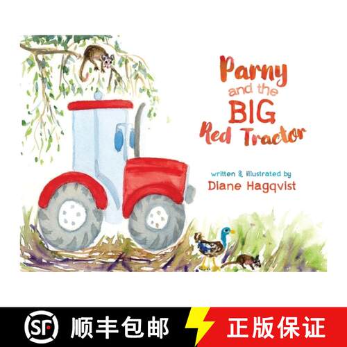 【3-4周达】Parny and the BIG Red Tractor [9781925049381]